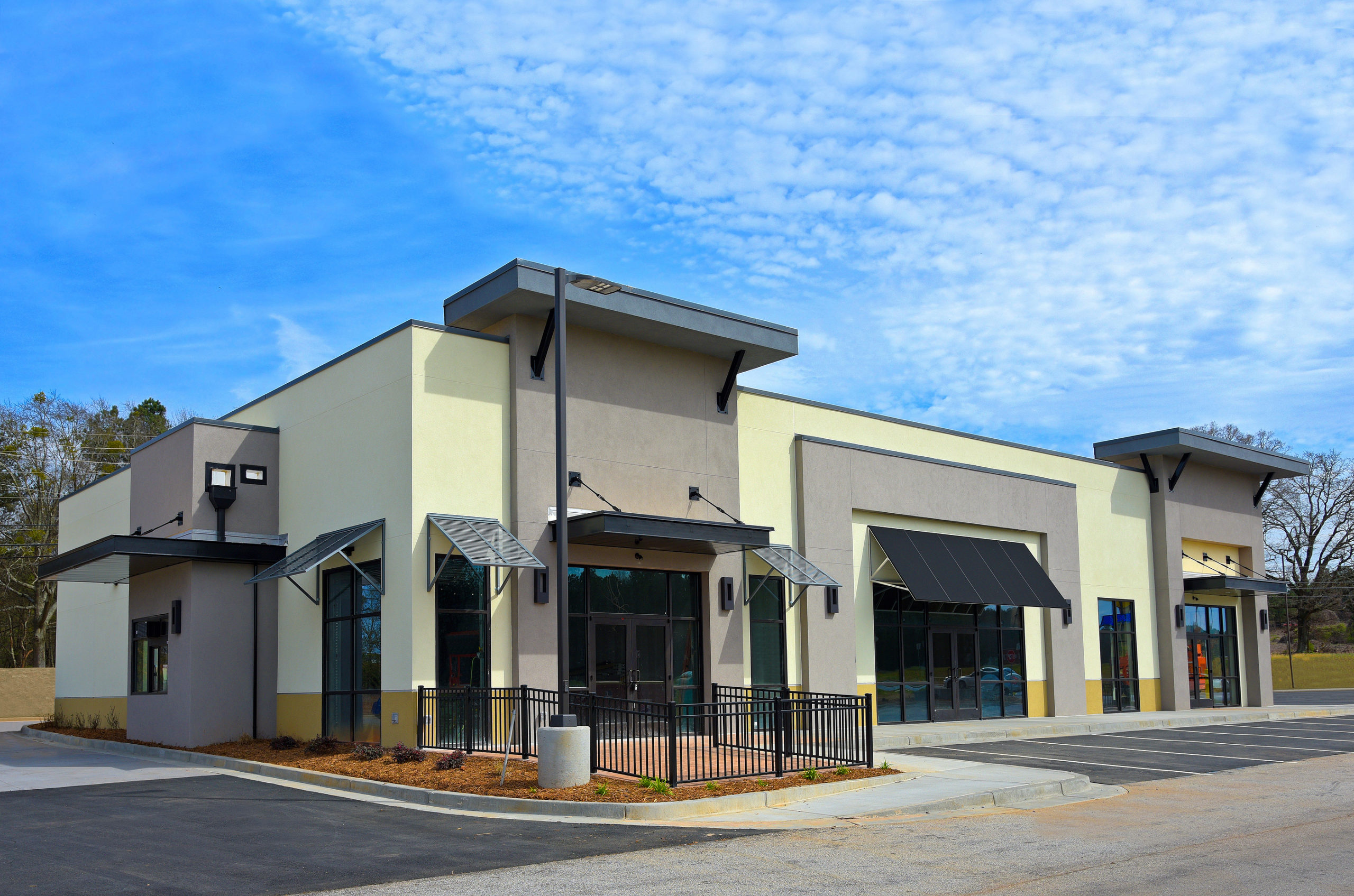 New Commercial Building with Retail, Restaurant and Office Space available for sale or lease